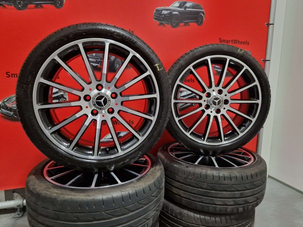 18 inch ORIGINEEL MERCEDES AMG A B C CLA GLA E VITO VELGEN, Auto-onderdelen, Banden en Velgen, Niet ingevuld, 18 inch, Banden en Velgen