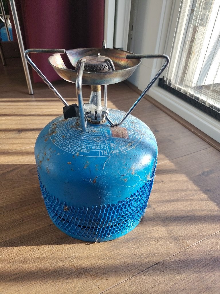 Campinggaz 904 + 1 feu R brander, Ophalen, Gebruikt