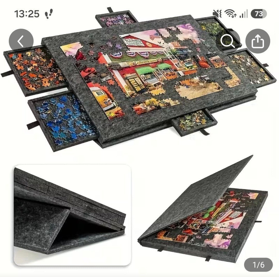 Puzzelmap voor legpuzzels tot 500 stukjes, Ophalen of Verzenden, 500 t/m 1500 stukjes, Nieuw, Overige typen