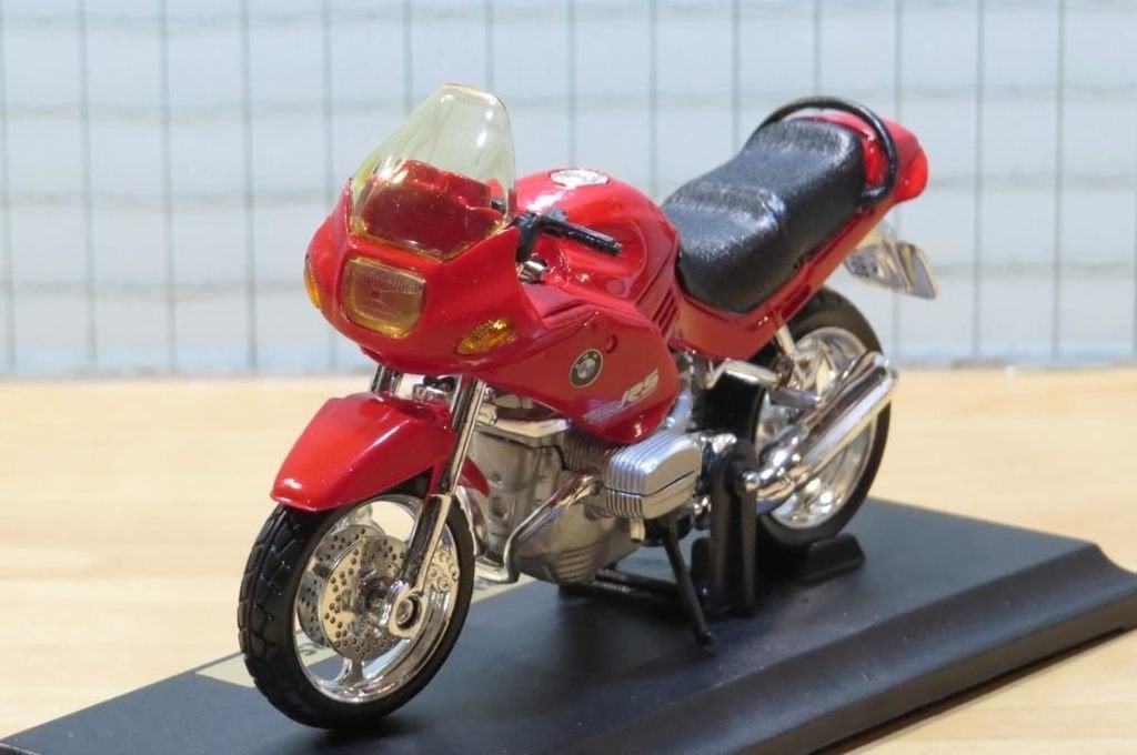 BMW R1100RS red 1:18 maisto, Hobby en Vrije tijd, MayCheong, Nieuw, Ophalen of Verzenden, Motor