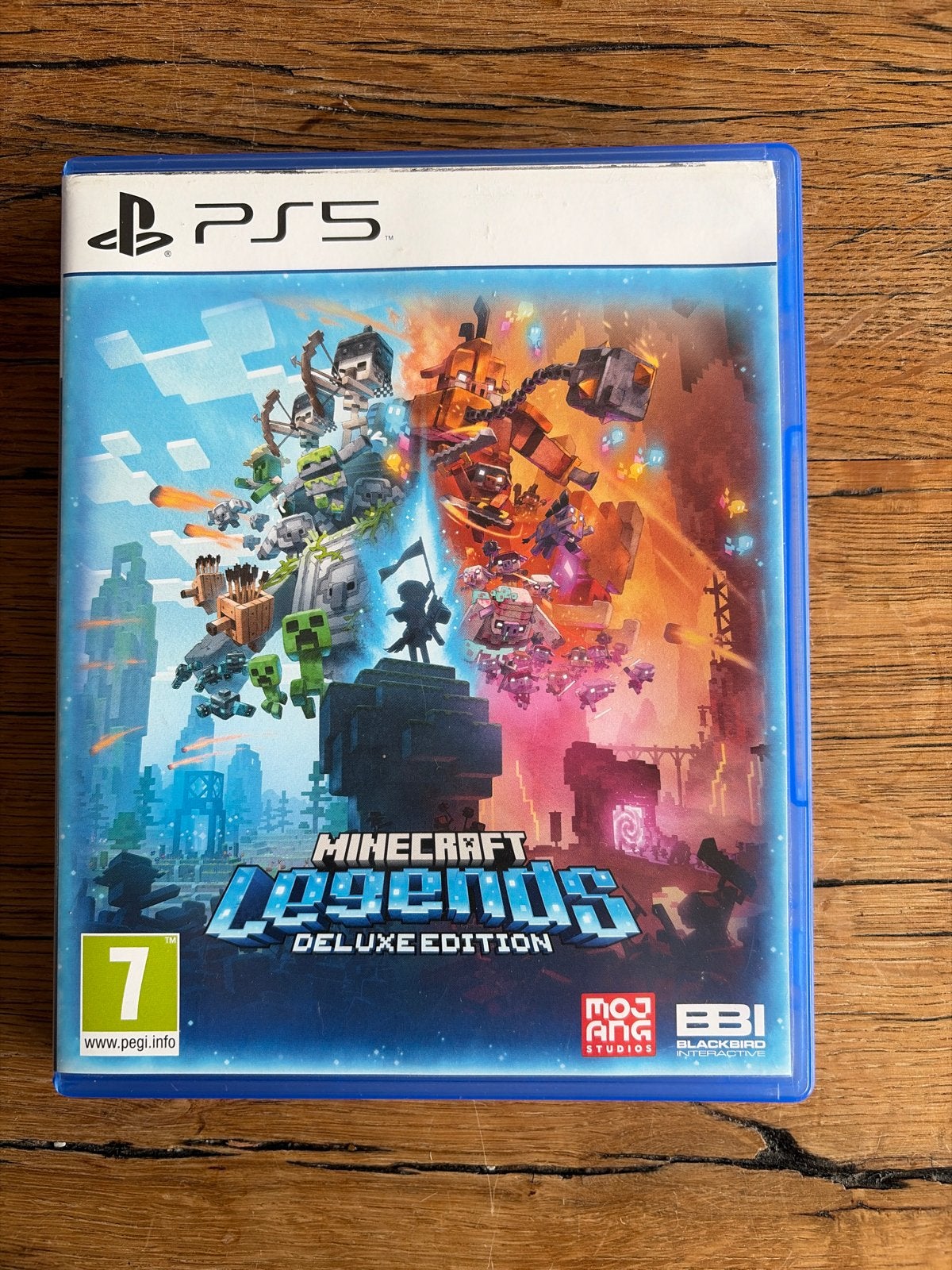 Minecraft Legends Deluxe Edition PS5, Online, Ophalen of Verzenden, Zo goed als nieuw, 3 spelers of meer