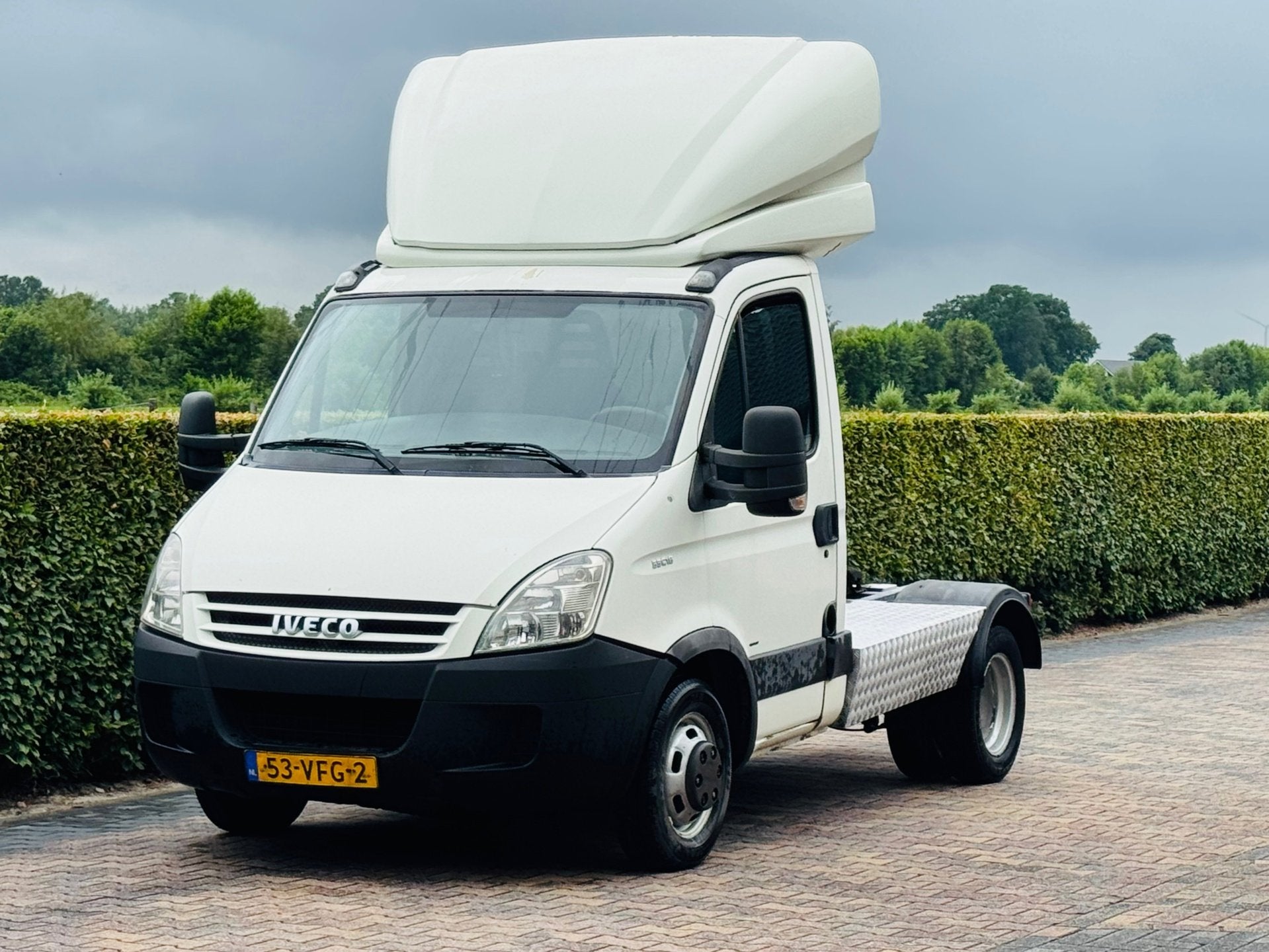 Iveco Daily 35C18 11990 kg maximum samenstel, Auto's, Bestelauto's, Gebruikt, 4 cilinders, Iveco, Wit
