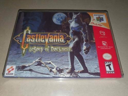 Castlevania Legacy of Darkness N64 Game Case, Avontuur en Actie, Verzenden, 1 speler, Zo goed als nieuw
