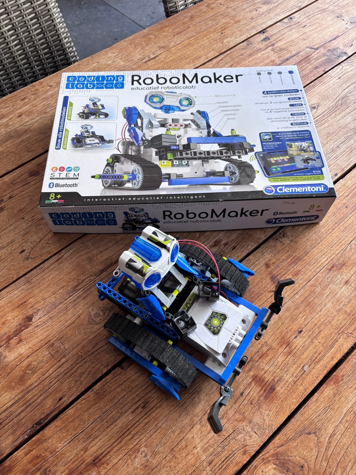 Clementoni RoboMaker Educatief Robotic Lab, Ophalen of Verzenden, Zo goed als nieuw, Bouwen