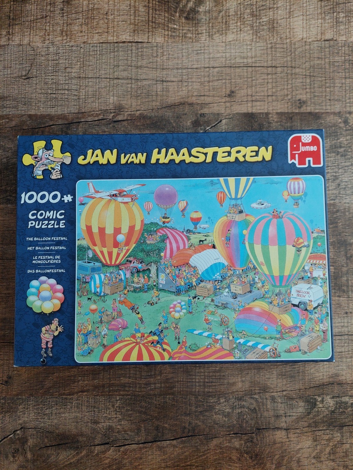 Leuke Niet Complete Jan van Haasteren ! 999 Stukjes /€2,50, Ophalen of Verzenden, 500 t/m 1500 stukjes, Gebruikt, Legpuzzel