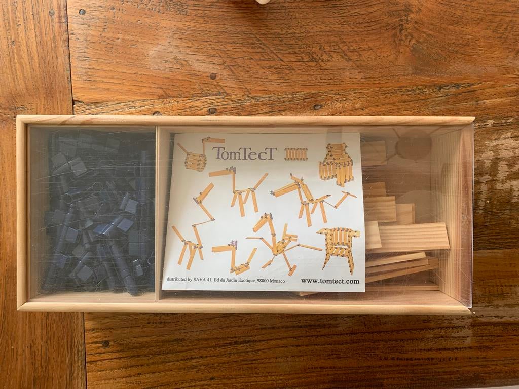 TomTect Constructie Speelgoed - Houten Bouwset, Ophalen of Verzenden, Zo goed als nieuw, Overige merken