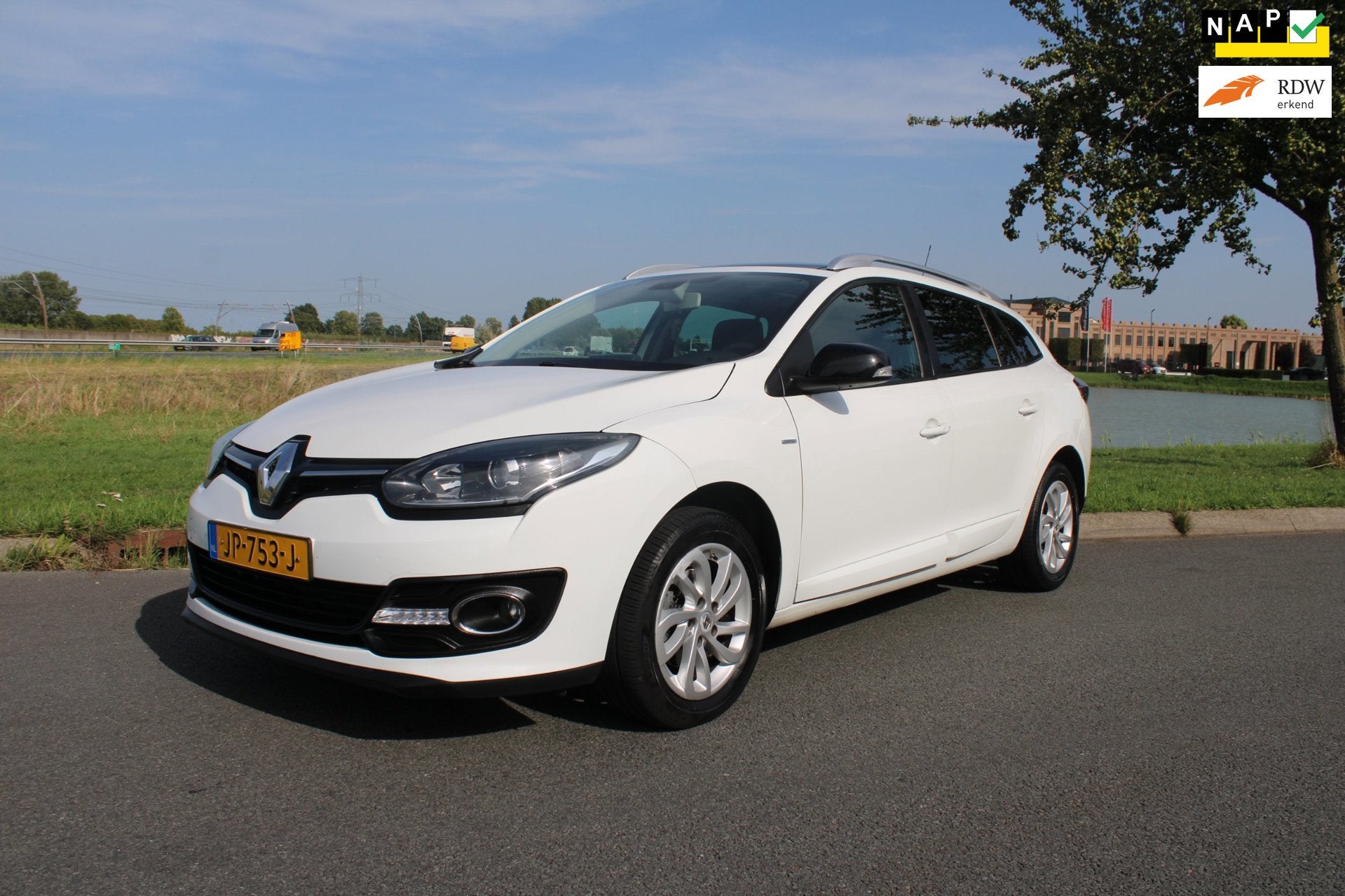 Renault Mégane Estate 1.2 TCe Limited Climate Control , Nav, Voorwielaandrijving, Stof, Gebruikt, Euro 6