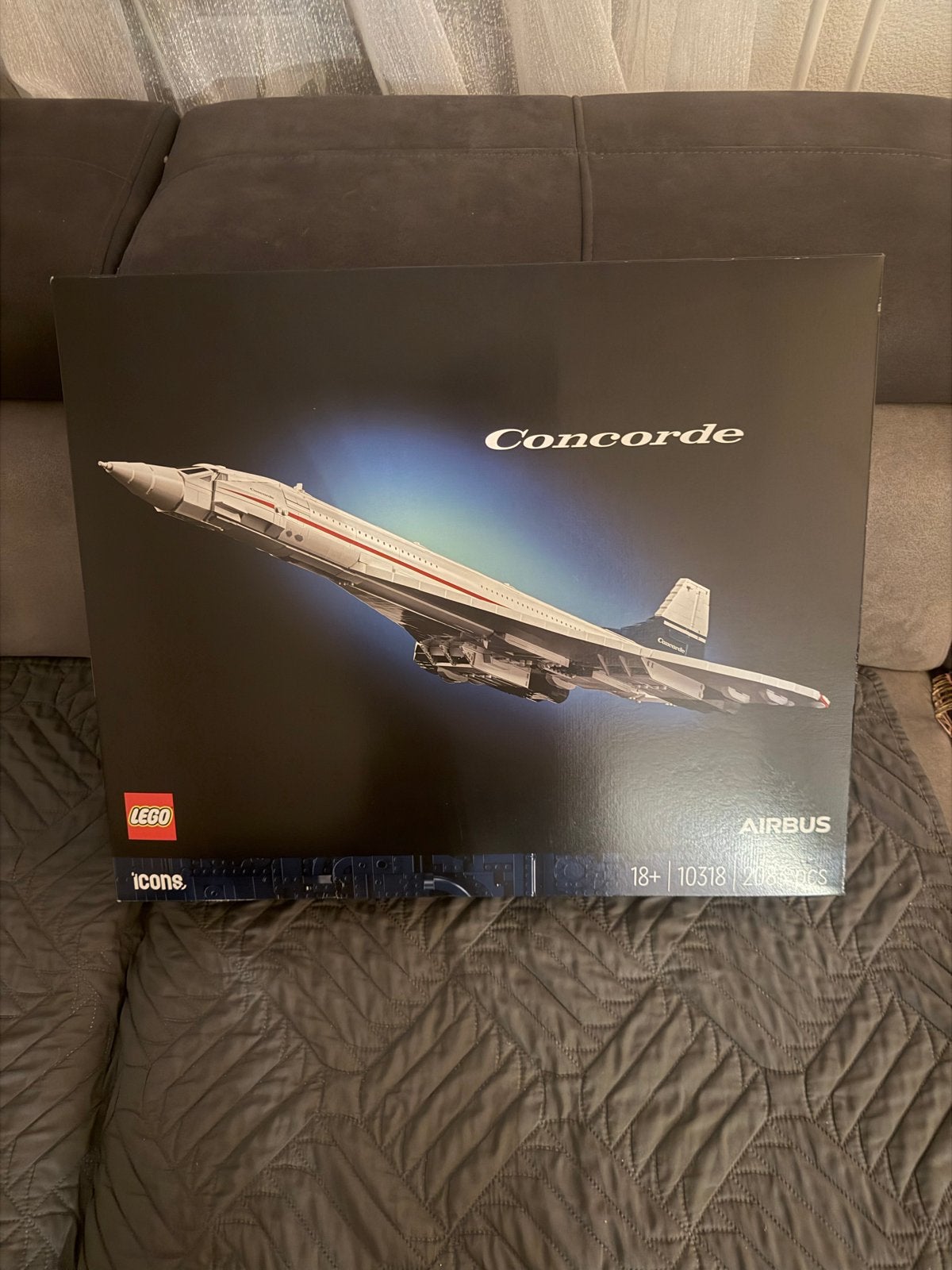 LEGO Icons 10318 Concorde - Nieuw in doos, Overige merken, Nieuw, Ophalen of Verzenden, Groter dan 1:72