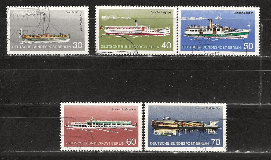Berlin 483-487, Postzegels en Munten, Ophalen of Verzenden, BRD, Postfris