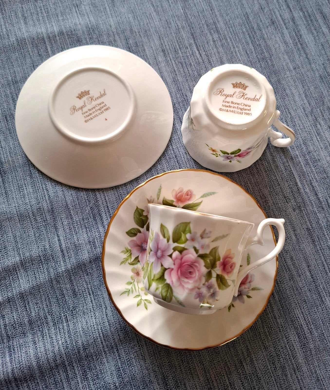 Royal Kendal 2x kop en schotel, Ophalen of Verzenden