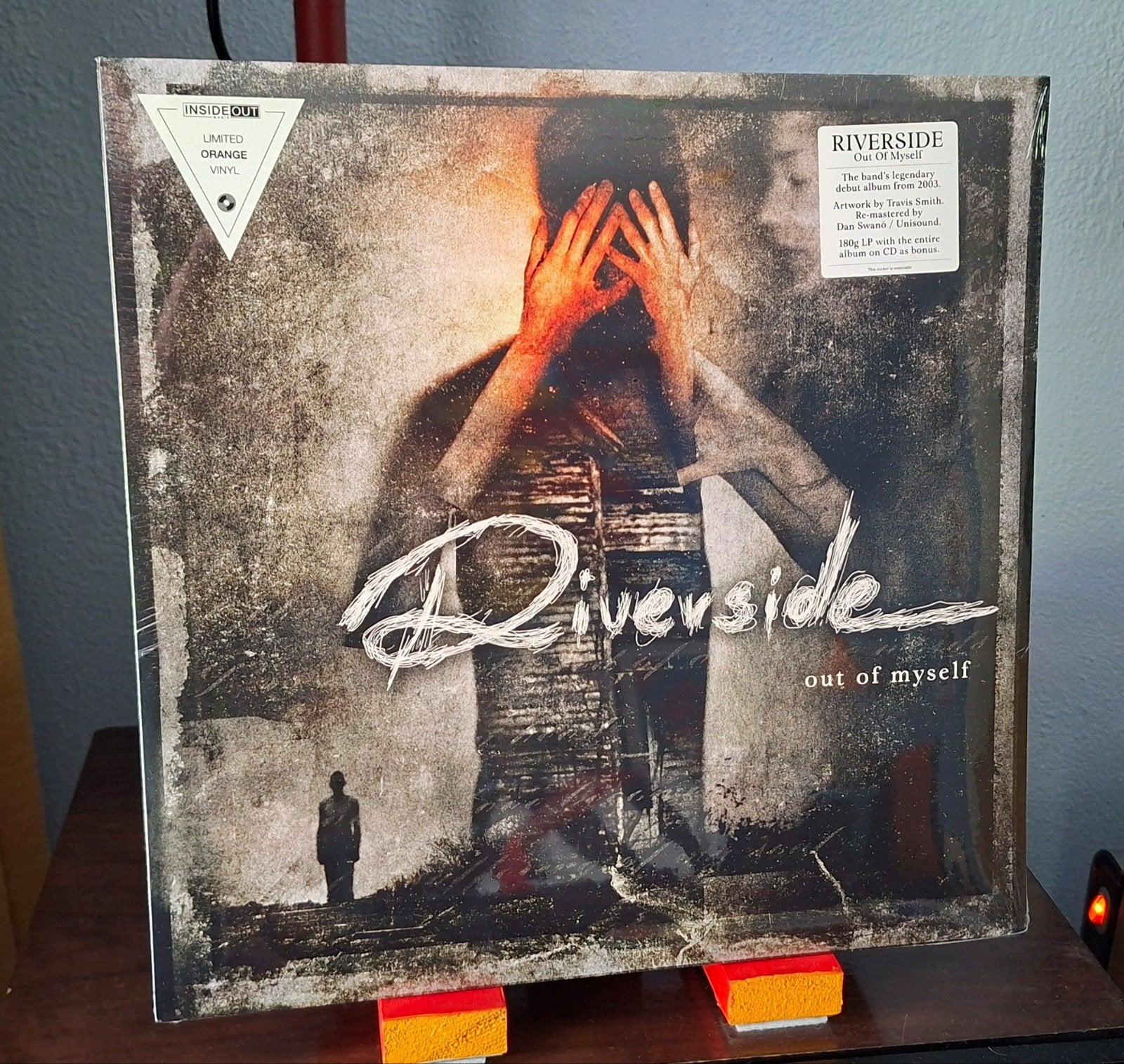 RIVERSIDE Out of myself ORANJE vinyl In factory seal, Ophalen of Verzenden, Nieuw in verpakking, 12 inch, Progressive