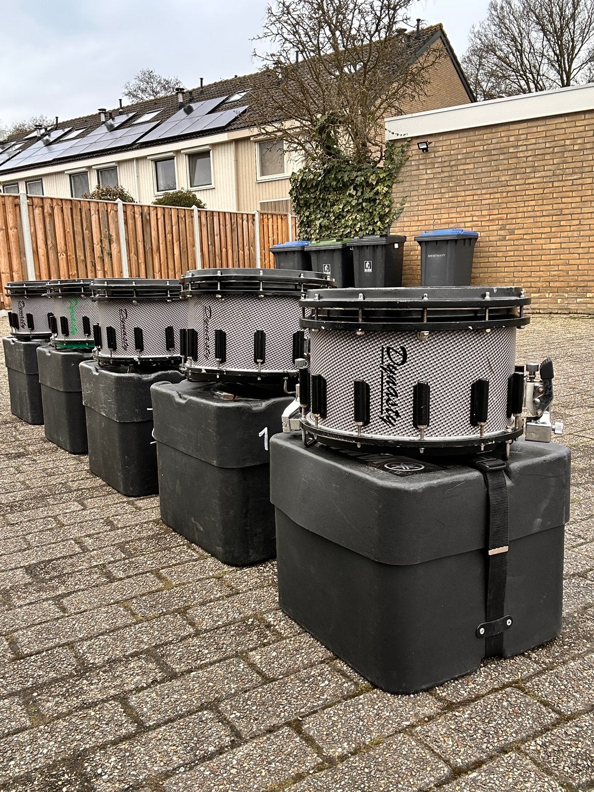 Dynasty hightension snaredrums (shorty), Ophalen, Zo goed als nieuw, Trommel