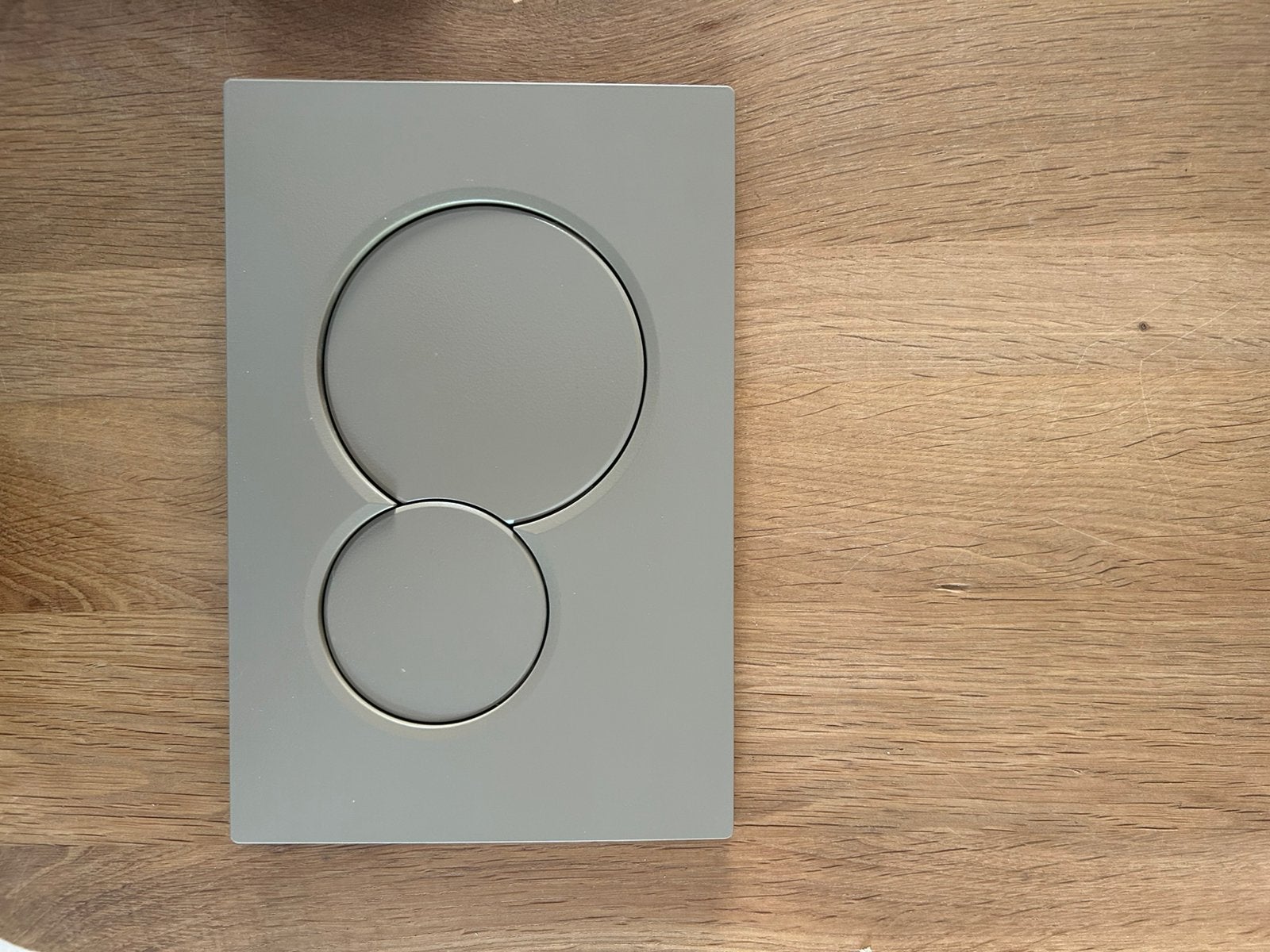 Toilet drukplaat taupe sigma by geberit, Ophalen of Verzenden, Zo goed als nieuw