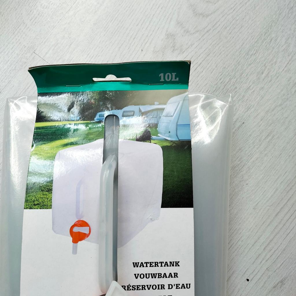 Watertank vouwbaar kamperen, Caravans en Kamperen, Kampeeraccessoires, Ophalen of Verzenden, Nieuw