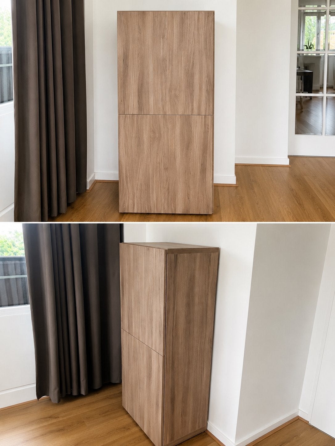 IKEA Besta kast met Lappviken deuren, Huis en Inrichting, Kasten | Kledingkasten, Ophalen, Gebruikt, 100 tot 150 cm, 50 tot 100 cm