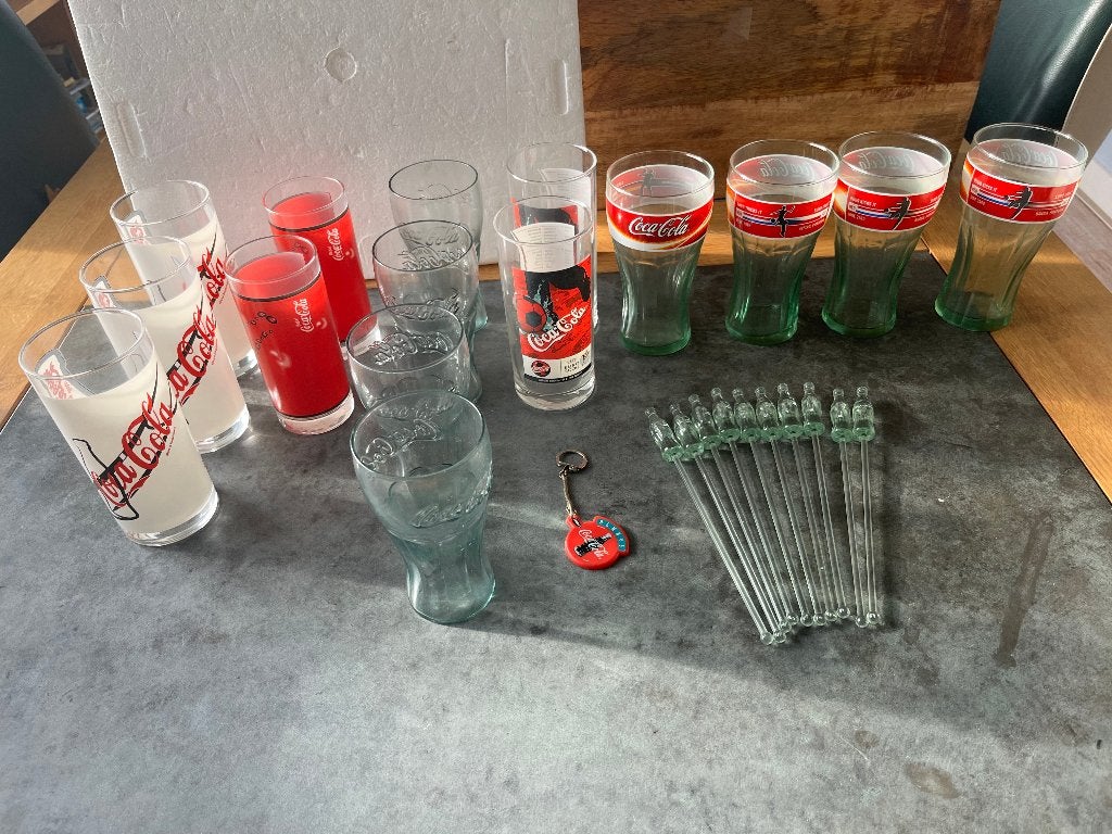 Coca cola verzamel items, Ophalen of Verzenden, Zo goed als nieuw, Gebruiksvoorwerp