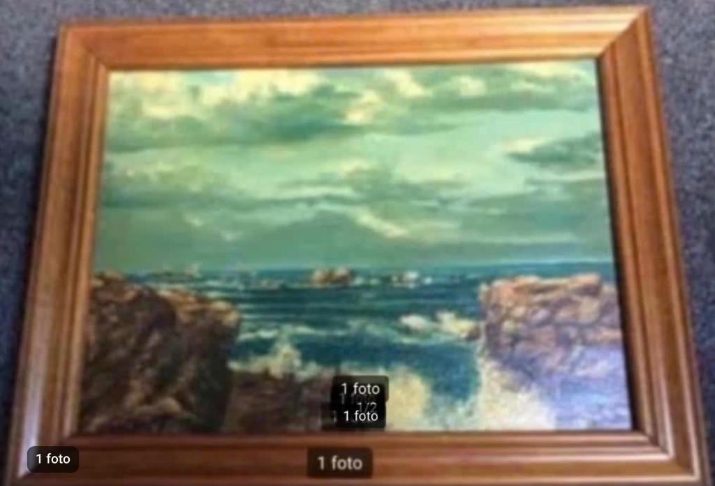 Kust Bretagne door W.Bossard., Ophalen of Verzenden
