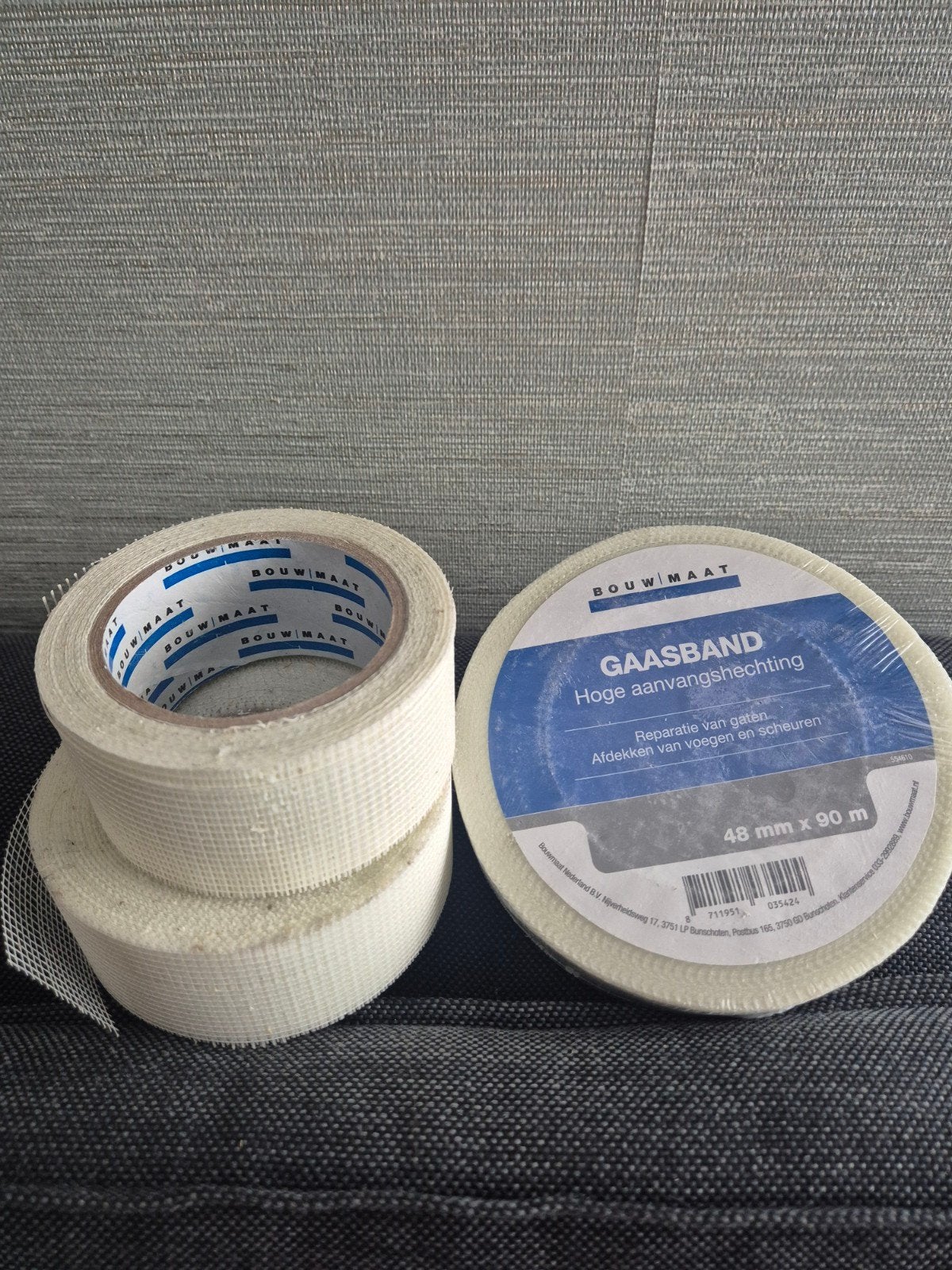 Gaasband - 1 nieuwe en 2 aangebroken rollen, Ophalen of Verzenden, Zo goed als nieuw, Overige typen
