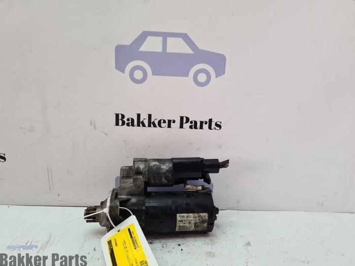Startmotor van een Volkswagen Golf, Auto-onderdelen, Gebruikt, -, Volkswagen, -
