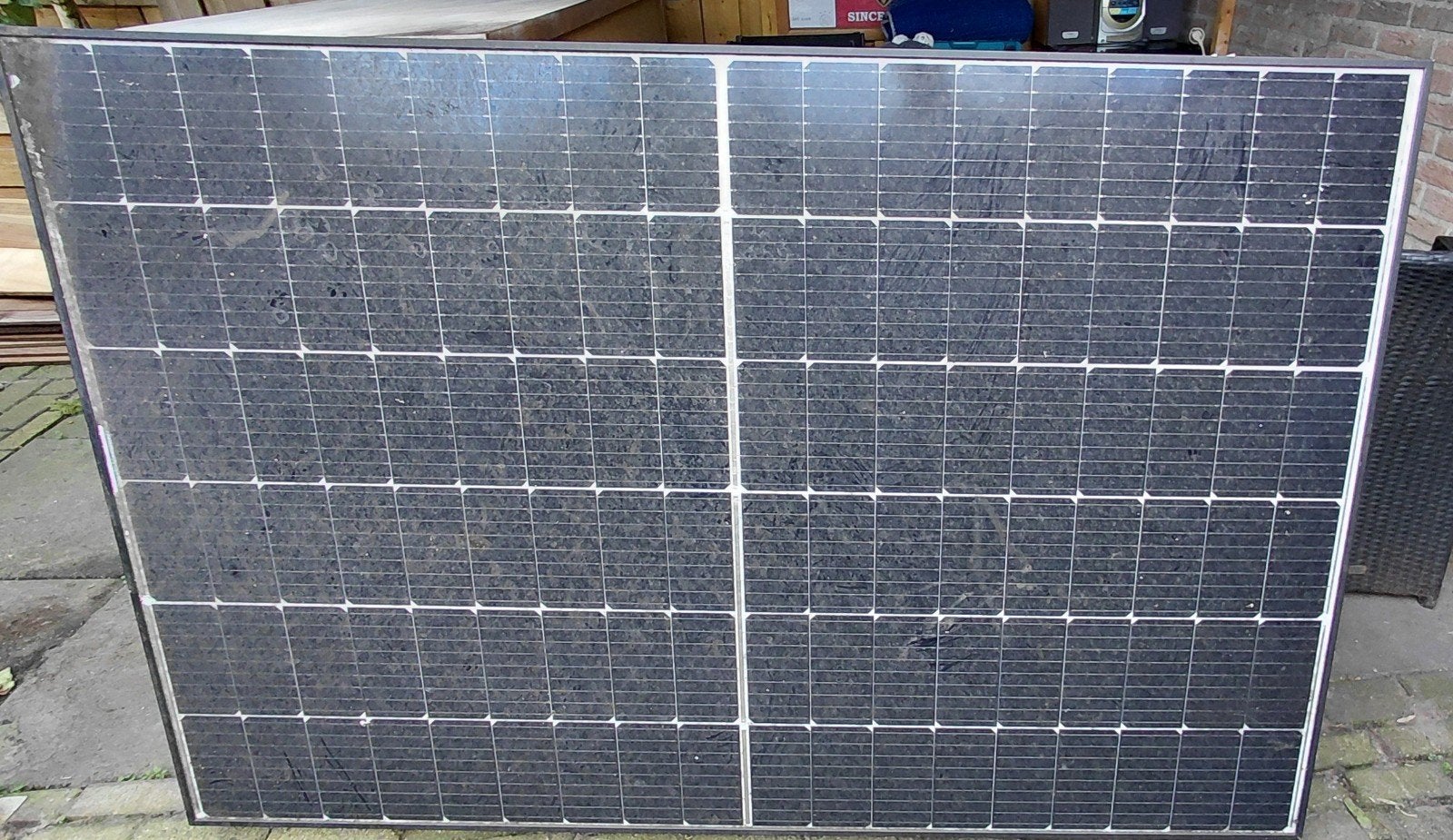2x LONGi 415 Wp zonnepanelen + Enphase IQ7 + micro-omvormers, Doe-het-zelf en Verbouw, Ophalen of Verzenden, Gebruikt, Compleet systeem