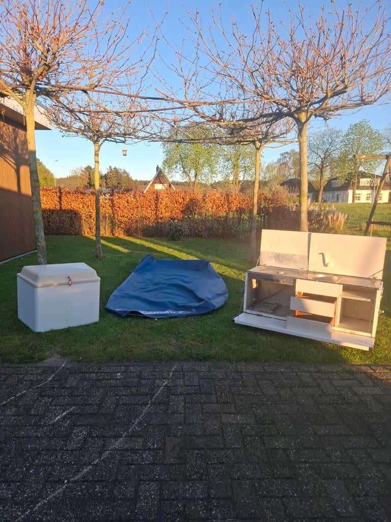Onderdelen vouwwagen Trigano, Caravans en Kamperen, Kampeeraccessoires, Ophalen