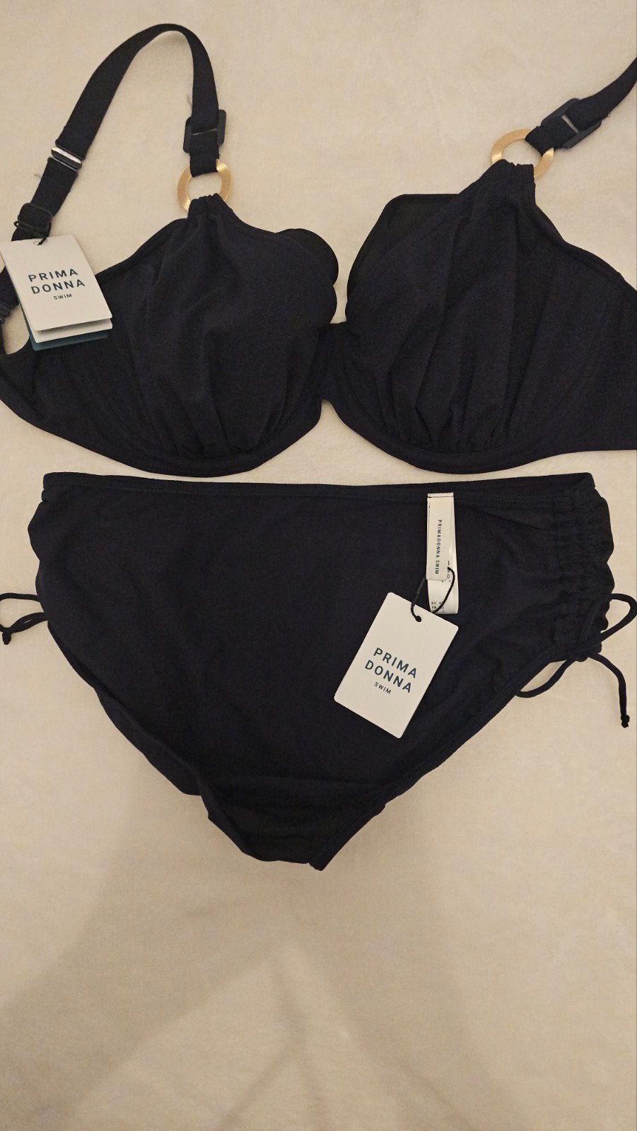 Bella Donna Swim Bikini Set - Donkerblauw - 80G/42, Kleding | Dames, Badmode en Zwemkleding, Blauw, Nieuw, Bikini, Bella Donna Swim