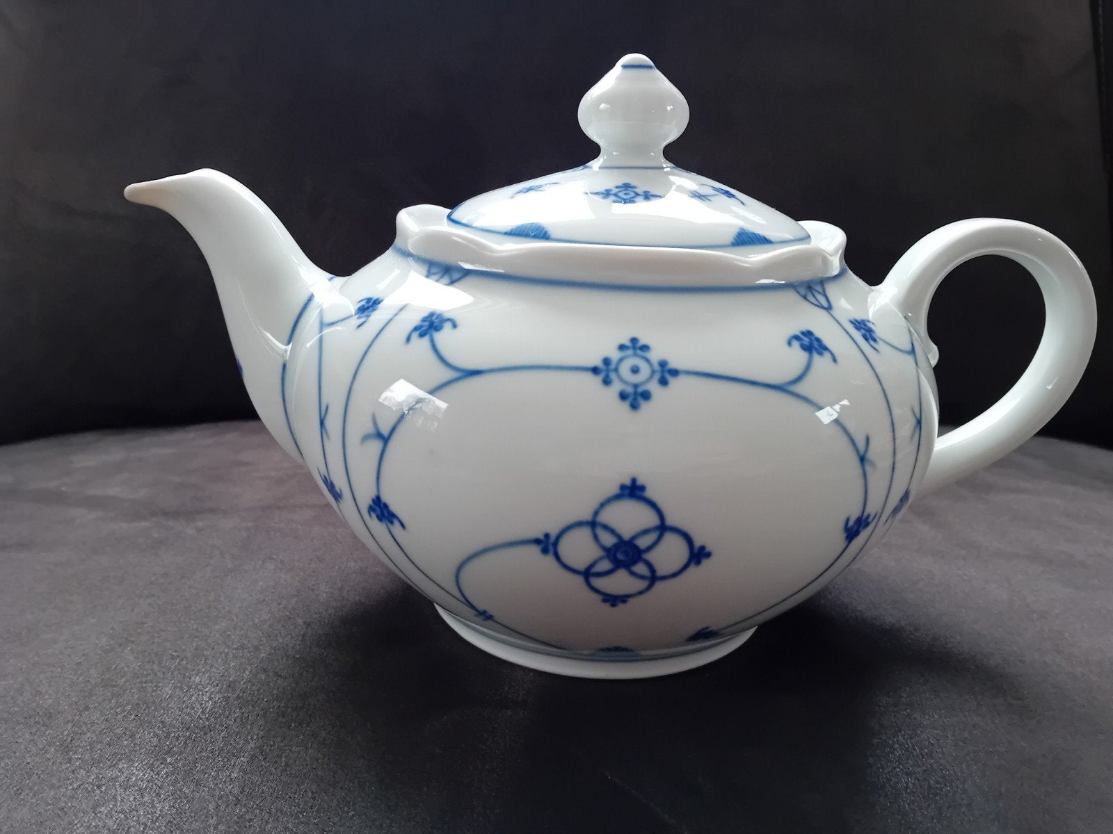 Saksisch blauwe koffie en theepot, Antiek en Kunst, Ophalen of Verzenden