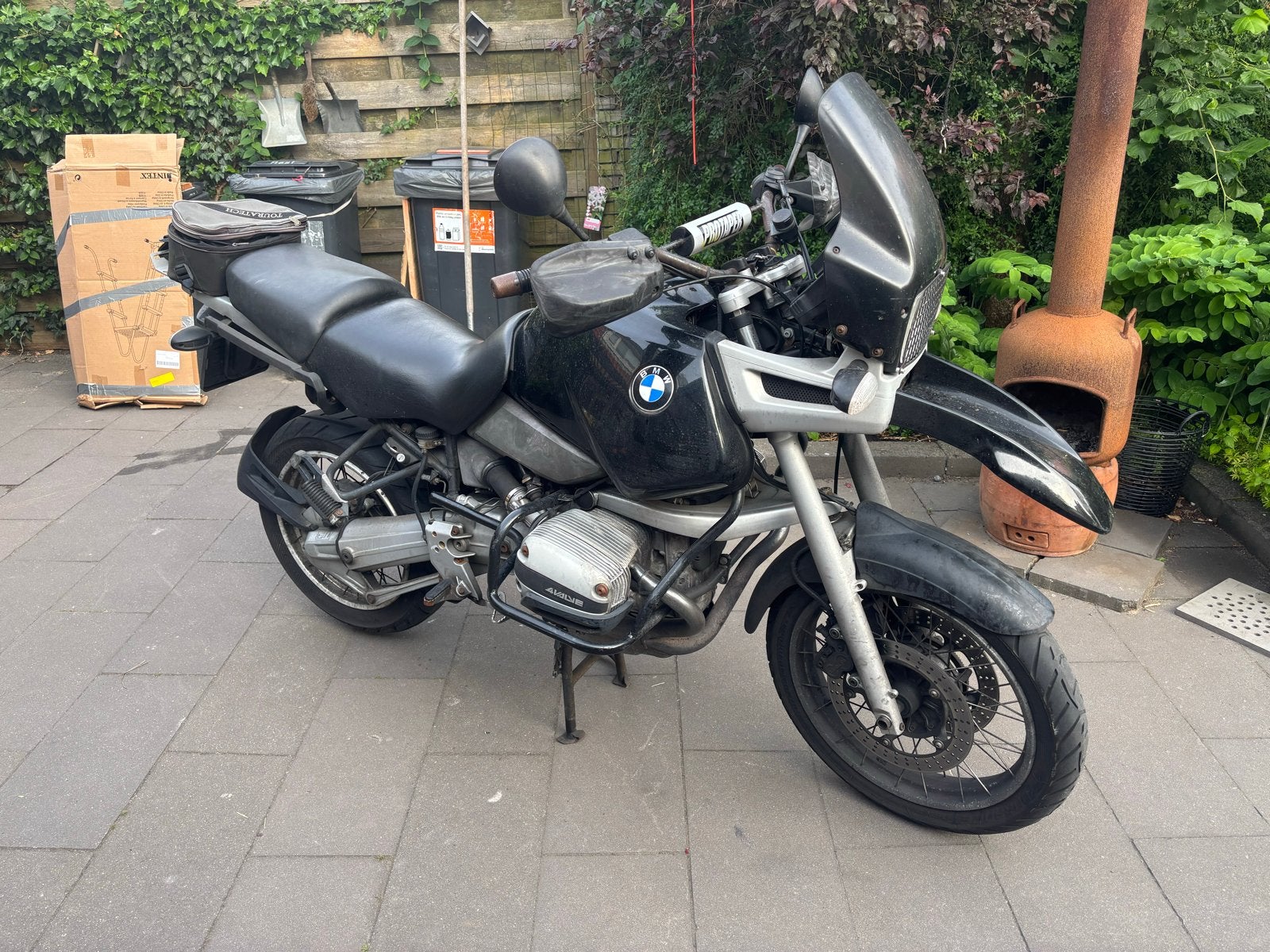 BMW R1100GS Zwart uit 1999, Motoren, 2 cilinders, Gebruikt, Particulier, ABS