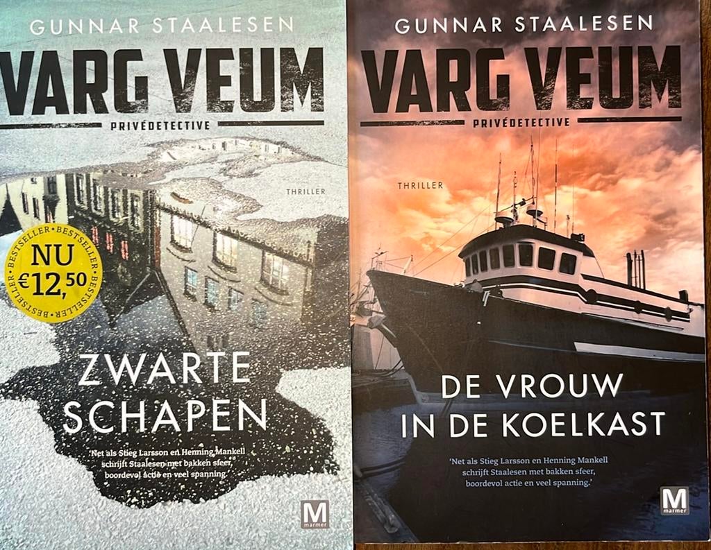 Gunnar Staalesen - Varg Veum, oa zwarte schapen, Boeken, Ophalen of Verzenden, Zo goed als nieuw, Scandinavië
