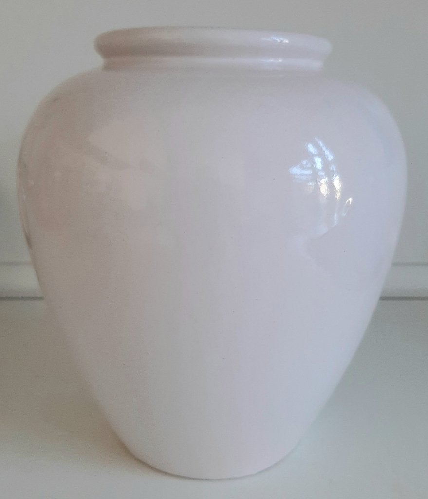 witte vaas W.Germany 504-20 (20cm hoog), Ophalen, Steen/keramiek