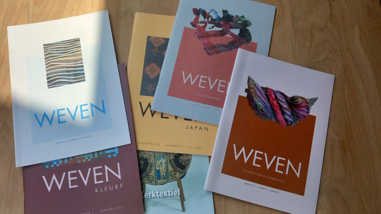 Tijdschriften Weven, Boeken, Tijdschriften en Kranten, Gelezen, Overige typen, Ophalen of Verzenden