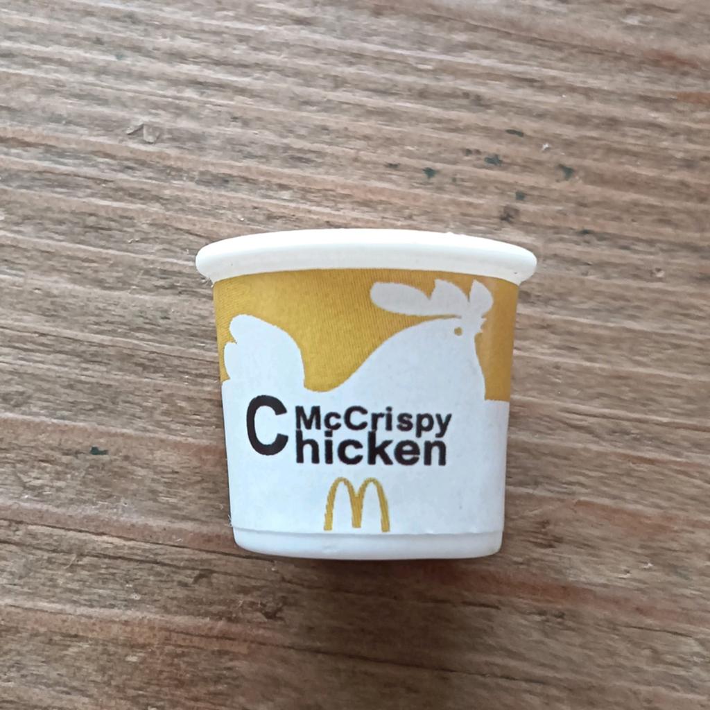 Mc Donald crispy chicken miniatuur hoogte 2 cm, Verzamelen, Merken en Reclamevoorwerpen, Ophalen of Verzenden, Zo goed als nieuw