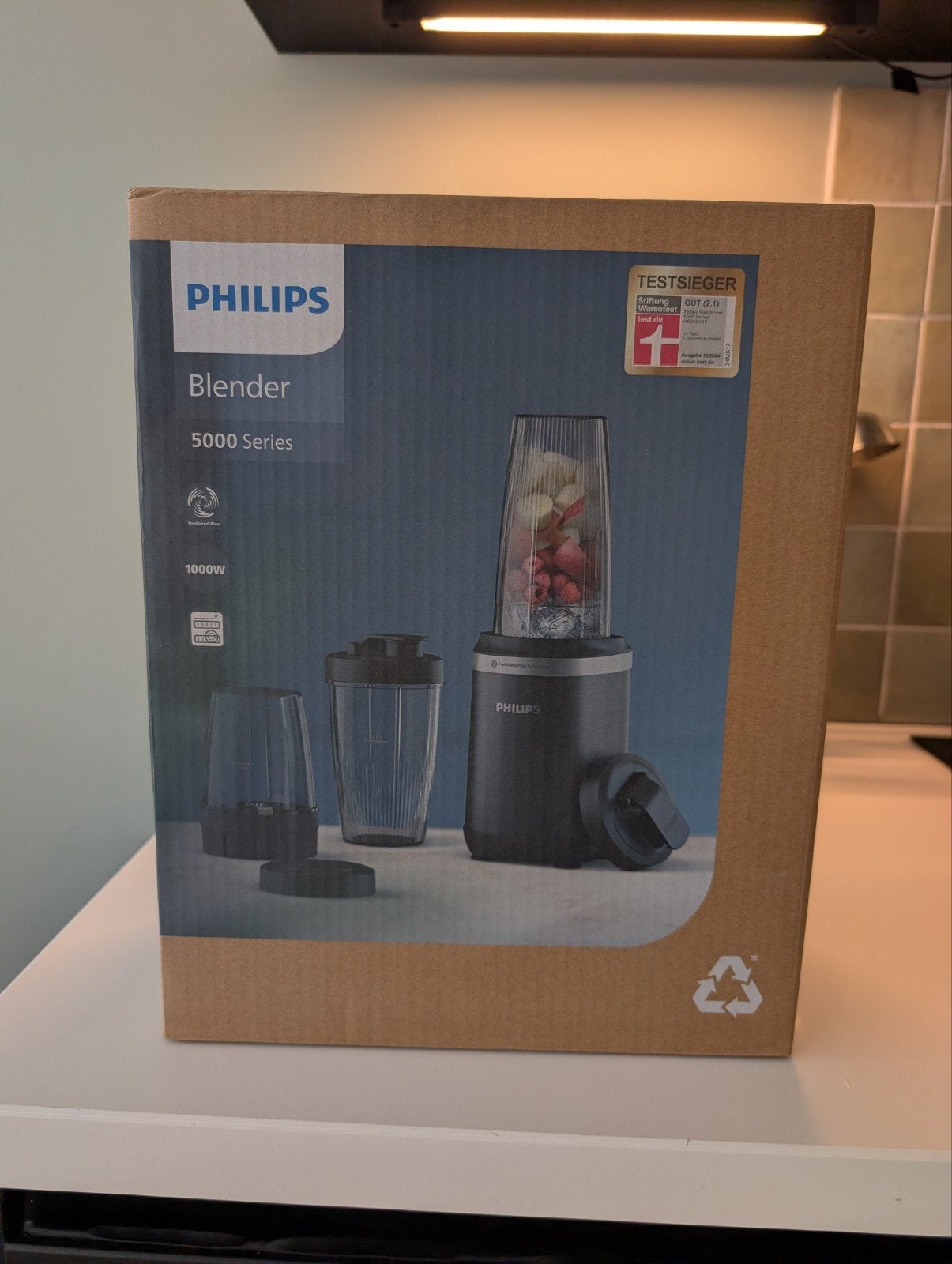 Philips Blender 5000 Series HR2767 - nieuw in doos, Witgoed en Apparatuur, Ophalen of Verzenden, Nieuw, Blender to go