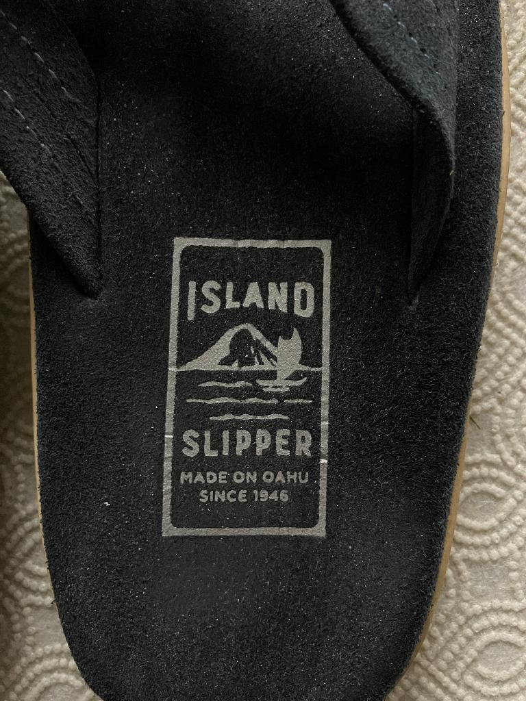 Handgemaakte suède slippers van Island Slipper uit Hawai'i, Kleding | Heren, Schoenen, Slippers, Island Slipper, Blauw, Ophalen of Verzenden