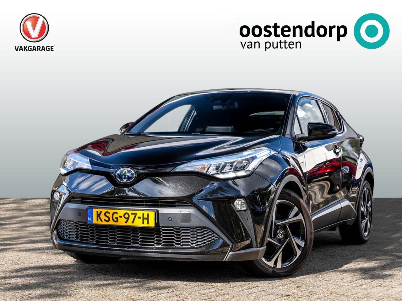 Toyota C-Hr 1.8 Hybrid Advance Automaat | Carplay | Adaptiev, Auto's, Dealer onderhouden, Euro 6, 4 cilinders, Leder en Stof