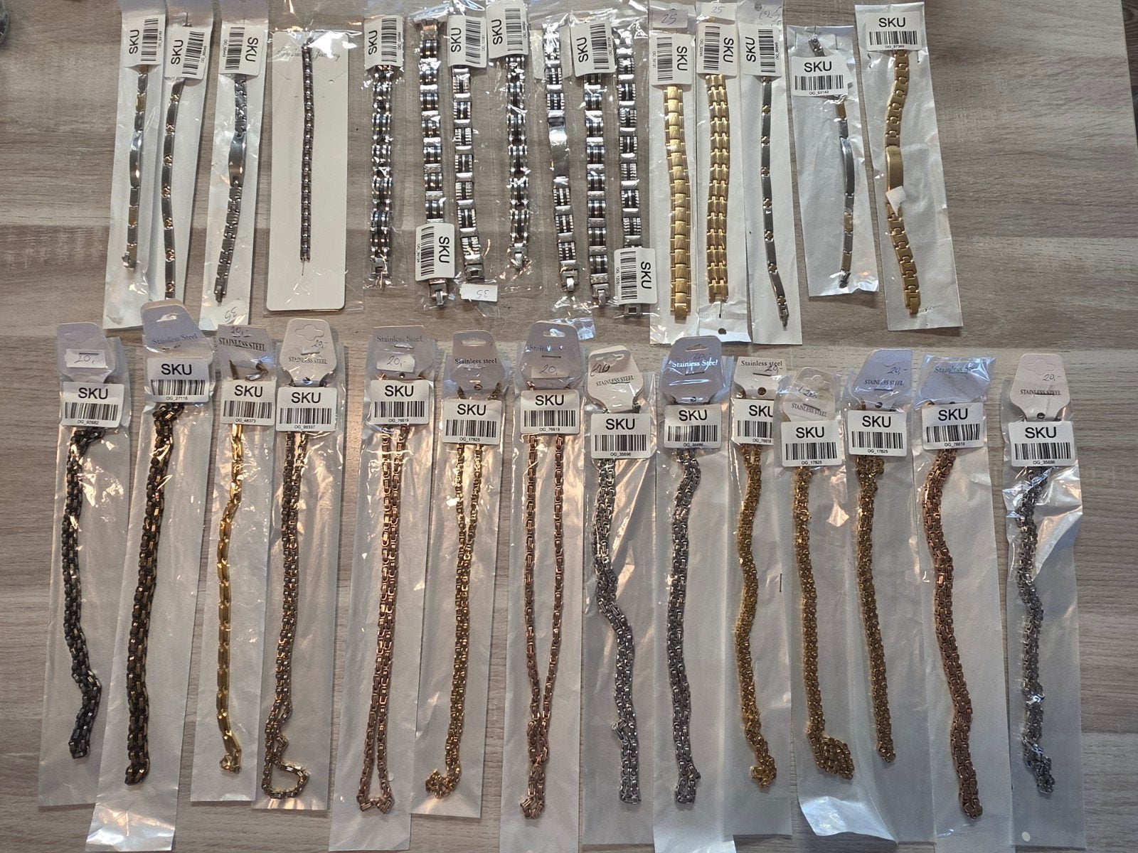 Bulk armbanden en kettinge, Ophalen of Verzenden, Overige materialen, Ketting