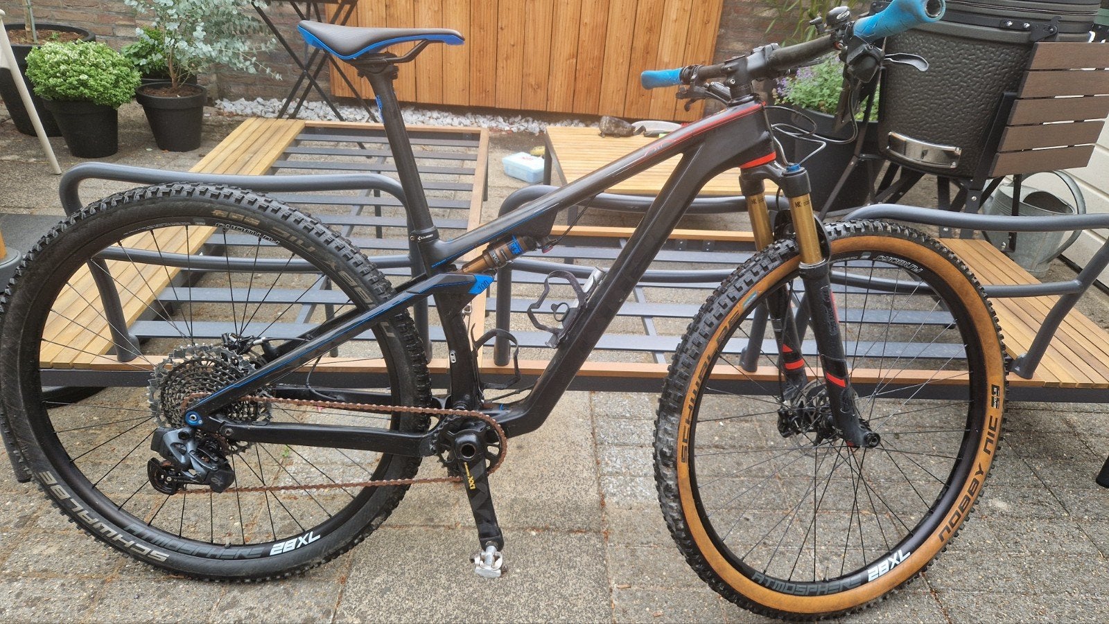 Cube carbon full suspension 29” maat S, Ophalen, Overige typen, Aluminium, Zo goed als nieuw