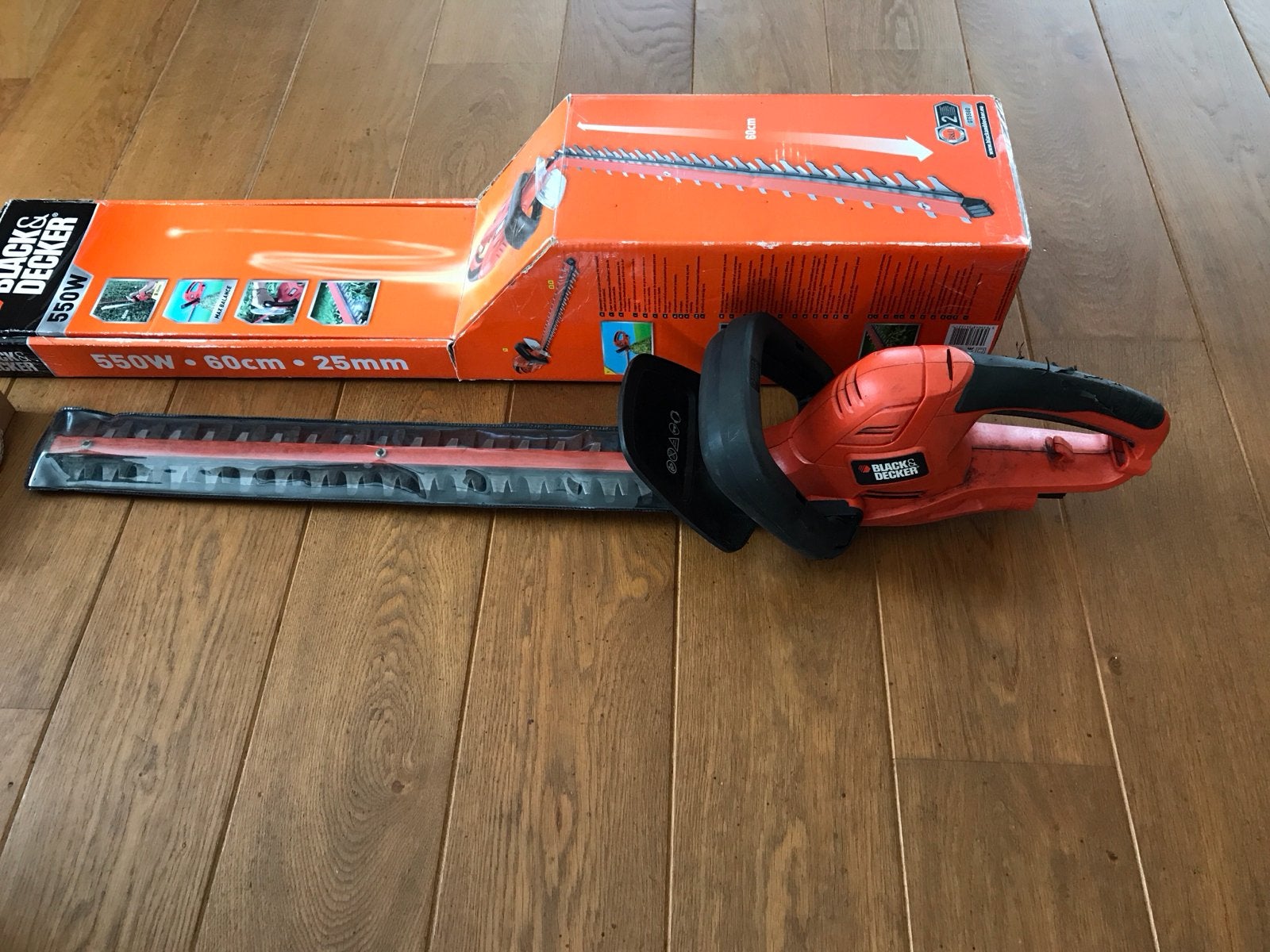 Black & Decker elektrische heggenschaar GT5560 550W, Tuin en Terras, Heggenscharen, Ophalen of Verzenden, Gebruikt, Elektrisch