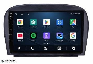 Dynavin navigatie mercedes SL 2002 carplay android 16 Bose