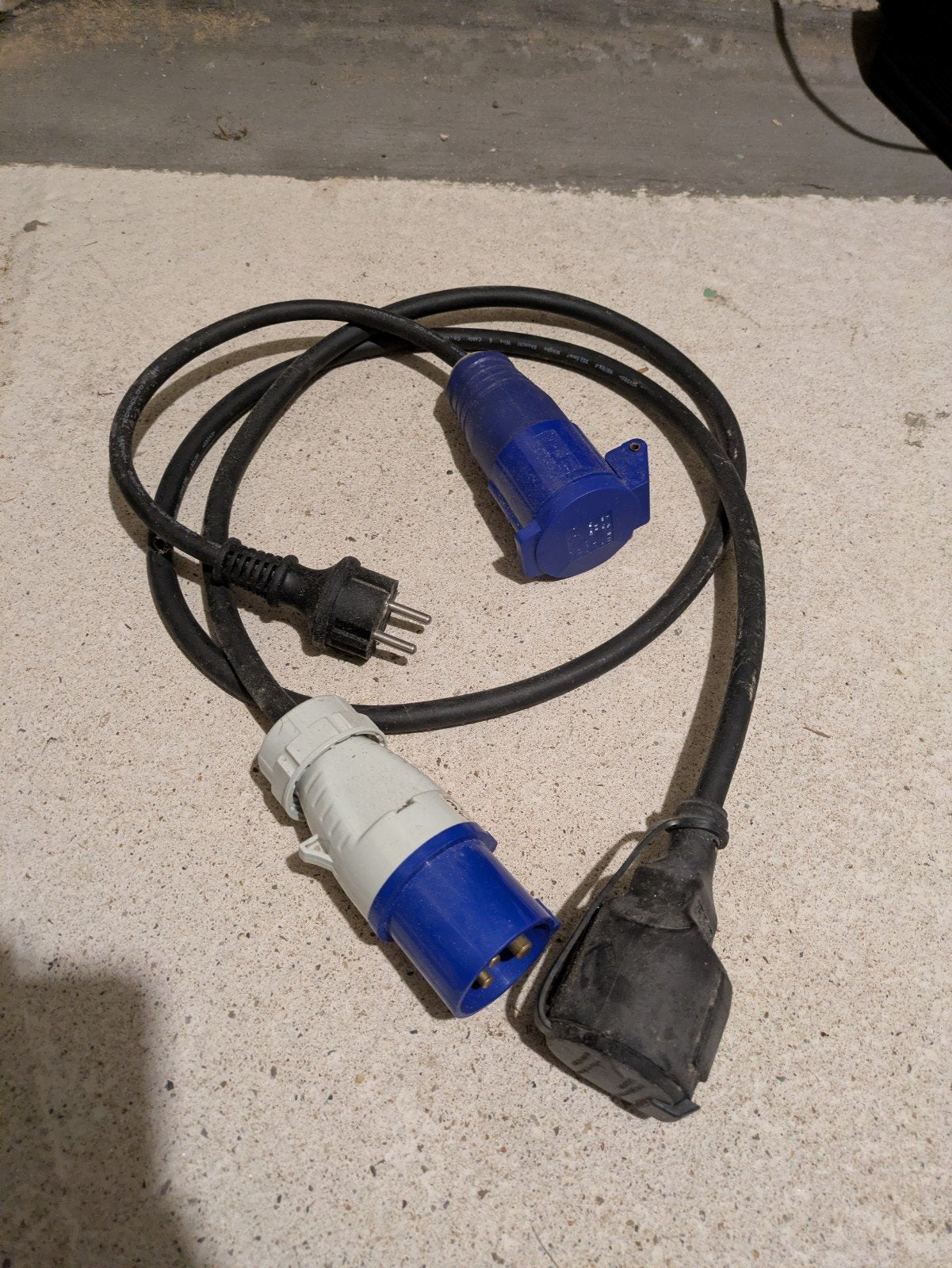 camping stekkers, Ophalen of Verzenden, Gebruikt