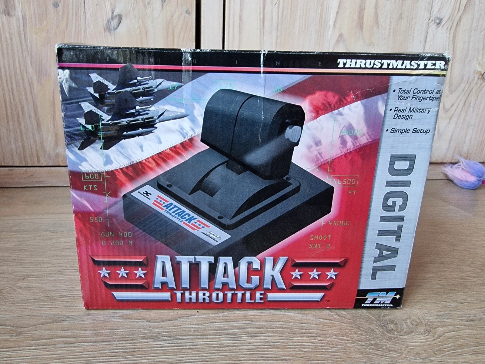 Thrustmaster Attack Throttle - Vliegsimulator Control, Computers en Software, Joysticks, Ophalen of Verzenden, Gebruikt, Thrustmaster
