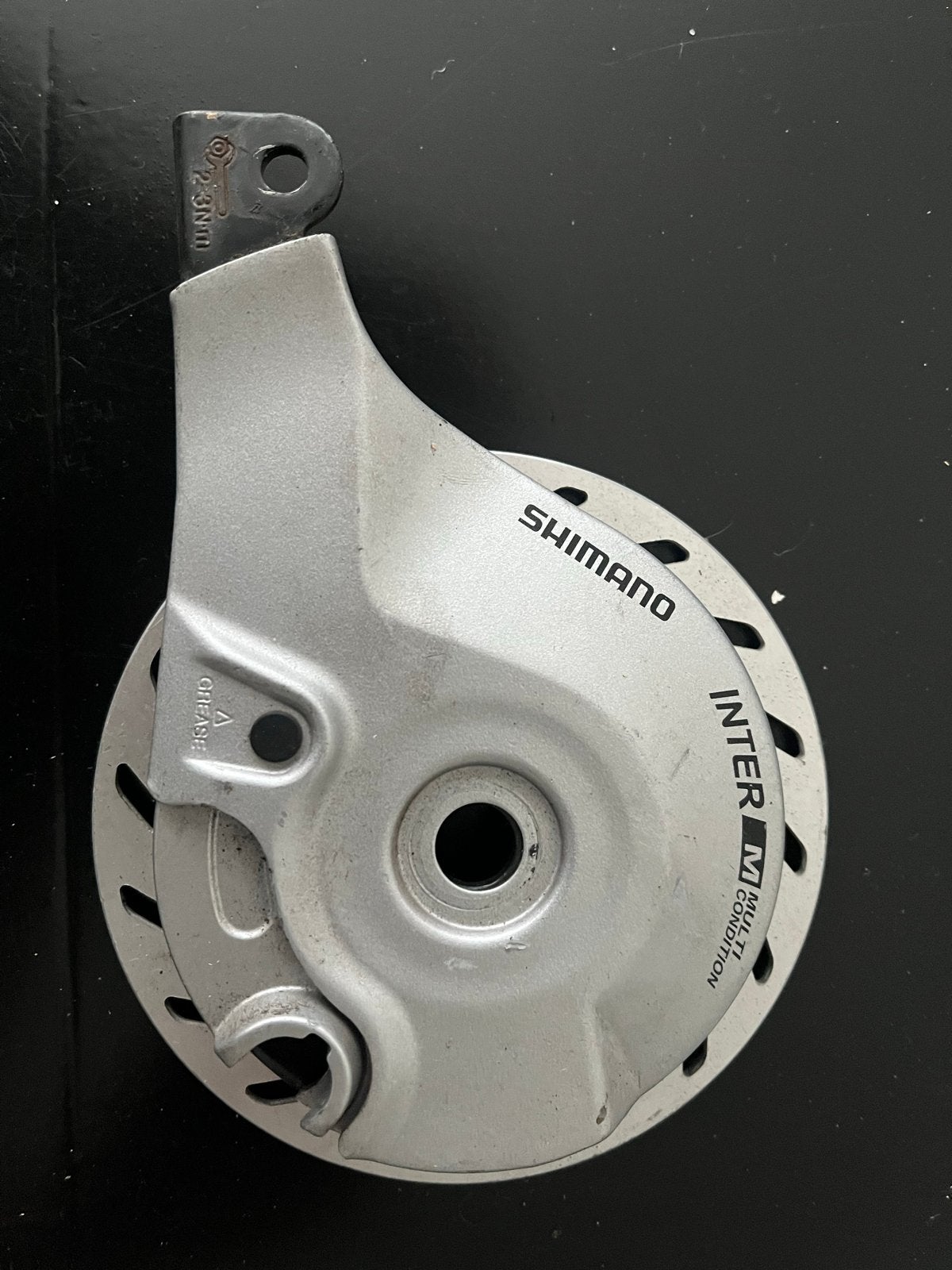 Shimano Rollerbrake Achterwiel Remplaat BR-IM45-R, Ophalen, Zo goed als nieuw, Elektrische fiets, Remmen