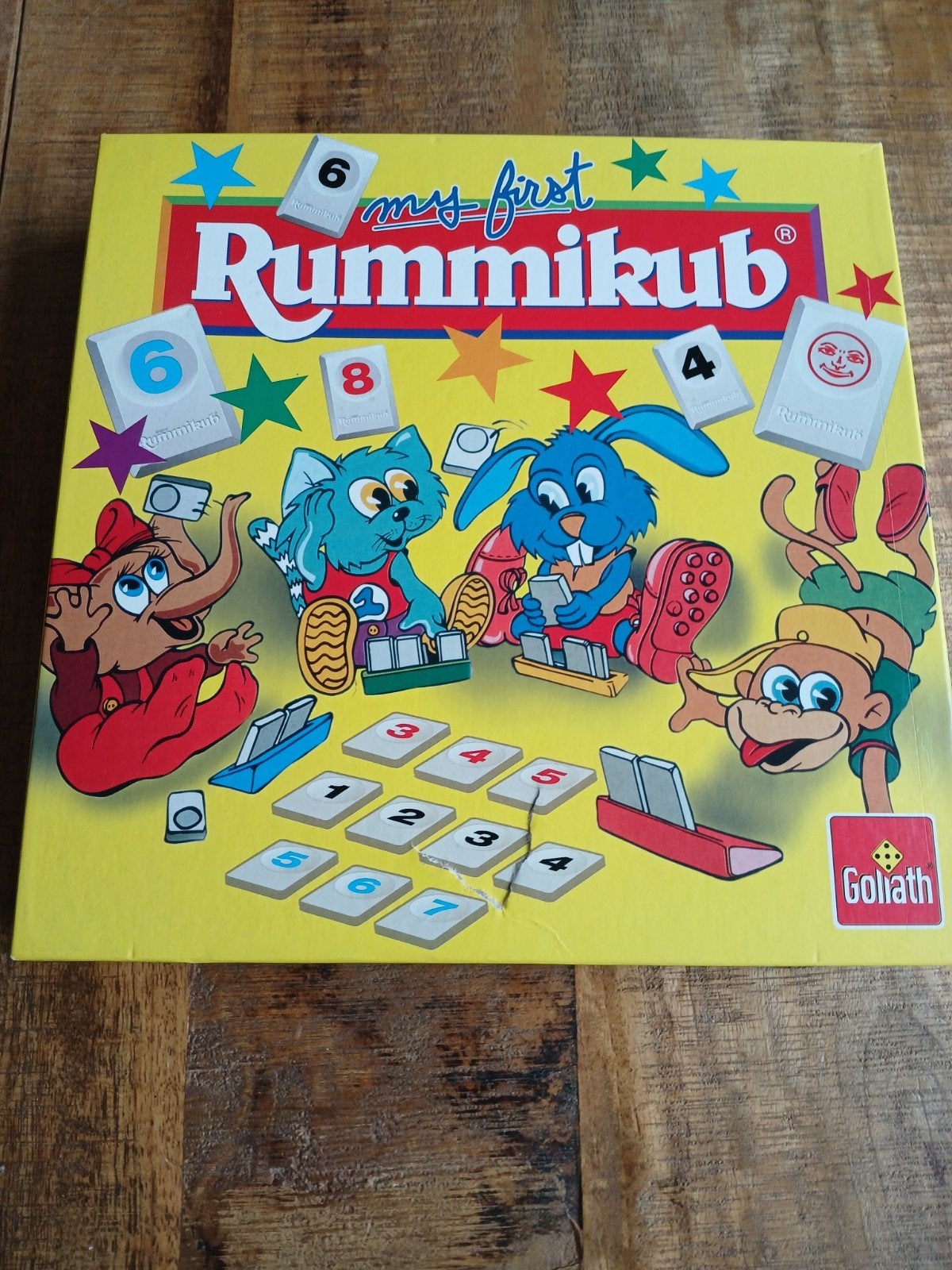 Rummikub, Hobby en Vrije tijd, Gezelschapsspellen | Kaartspellen, Ophalen, Zo goed als nieuw