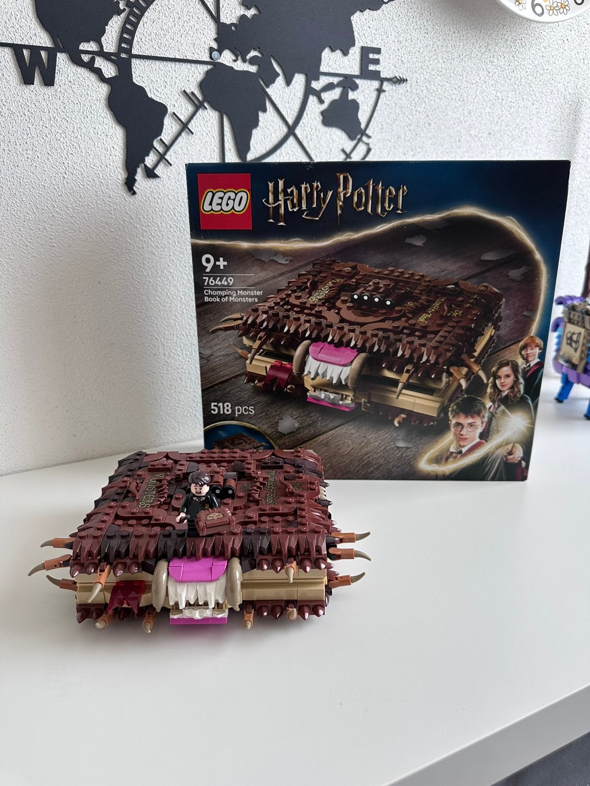 Lego Harry Potter “Chomping Monster Book of Monsters” 76449, Ophalen, Lego, Harry Potter, Zo goed als nieuw