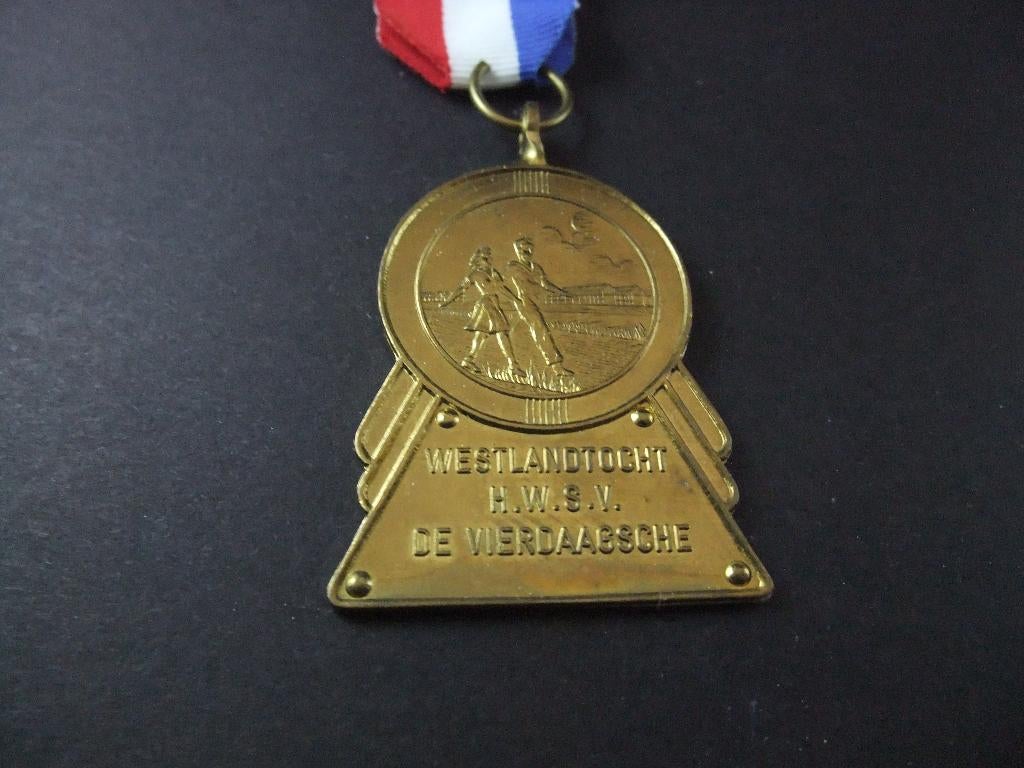 Westlandtocht, H.W.S.V. (Hoekse Wandelsport Vereniging), Postzegels en Munten, Ophalen of Verzenden, Overige materialen