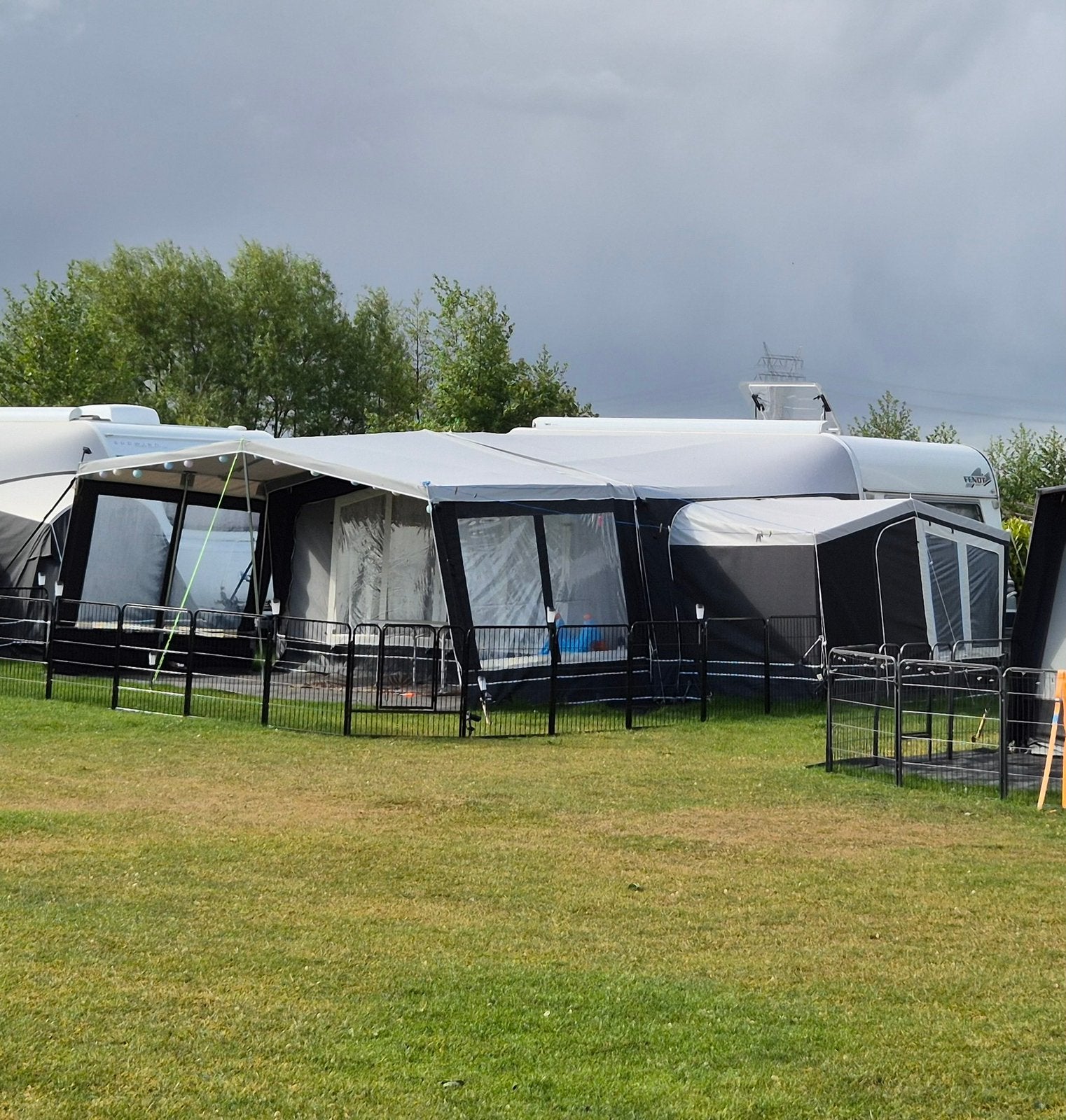 Dorema All Seasons  XXL Diamont luifel maat 11-2026, Caravans en Kamperen, Ophalen, Gebruikt, Ten Cate All Season 240g/m2, Dorema