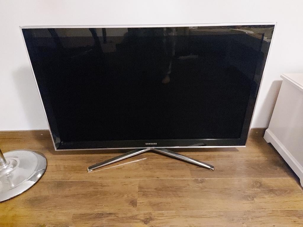Samsung TV type LE46C750 kapot/defect/niet goed werkend, Ophalen, Gebruikt, 50 Hz, LCD