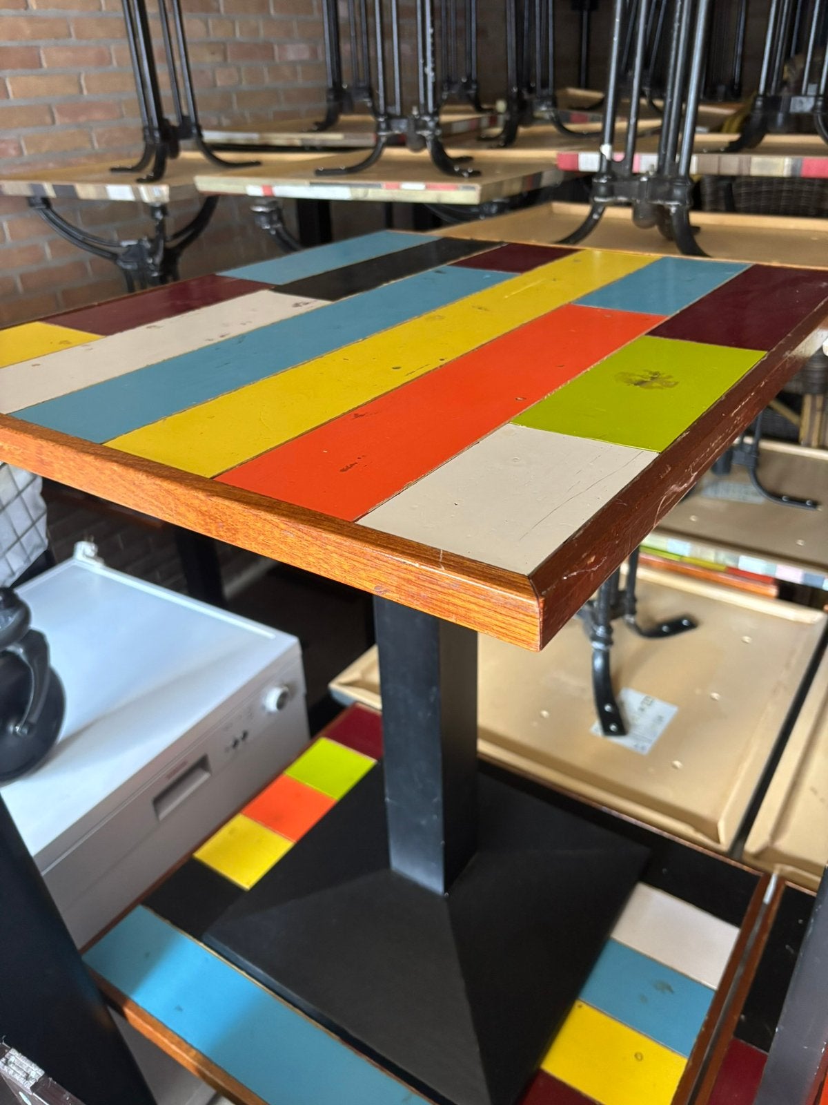 Terras tafels, Ophalen, Rechthoekig, 50 tot 100 cm