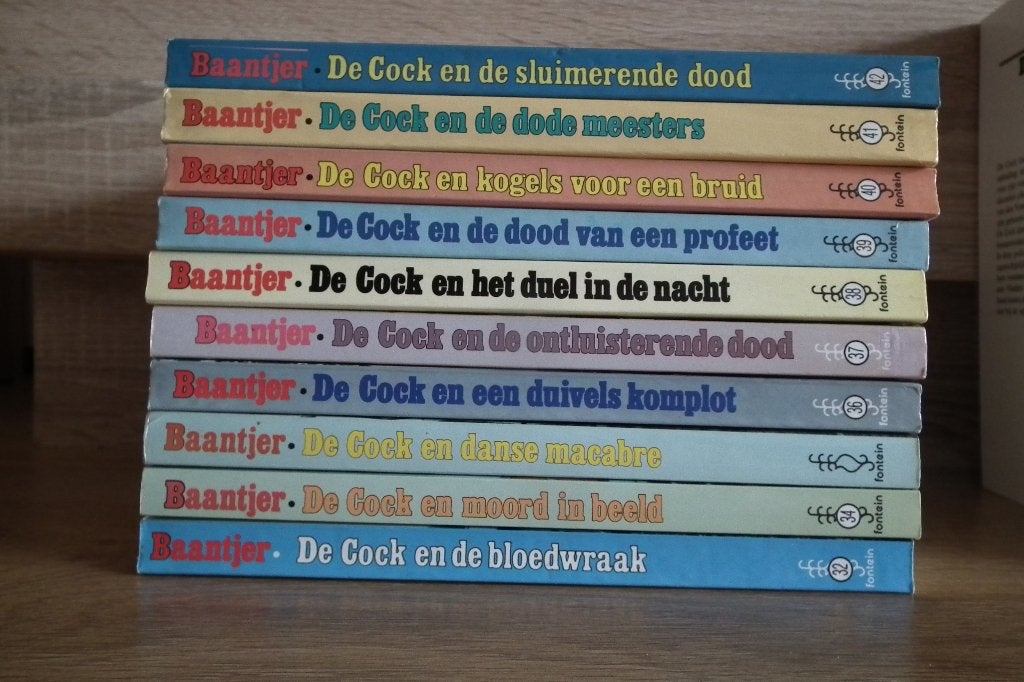 Boeken van Baantjer, Ophalen, Zo goed als nieuw, A.C. Baantjer