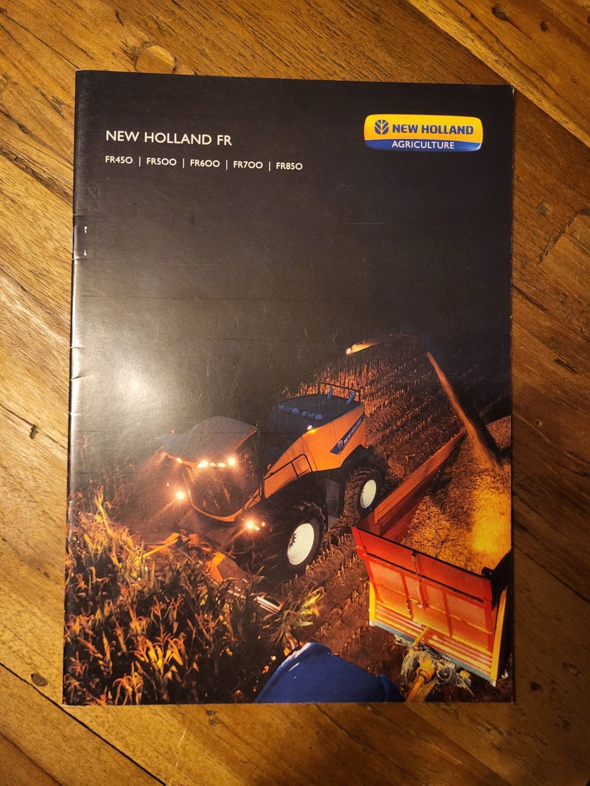tractor folder New Holland FR, Boeken, Catalogussen en Folders, Ophalen of Verzenden, Zo goed als nieuw